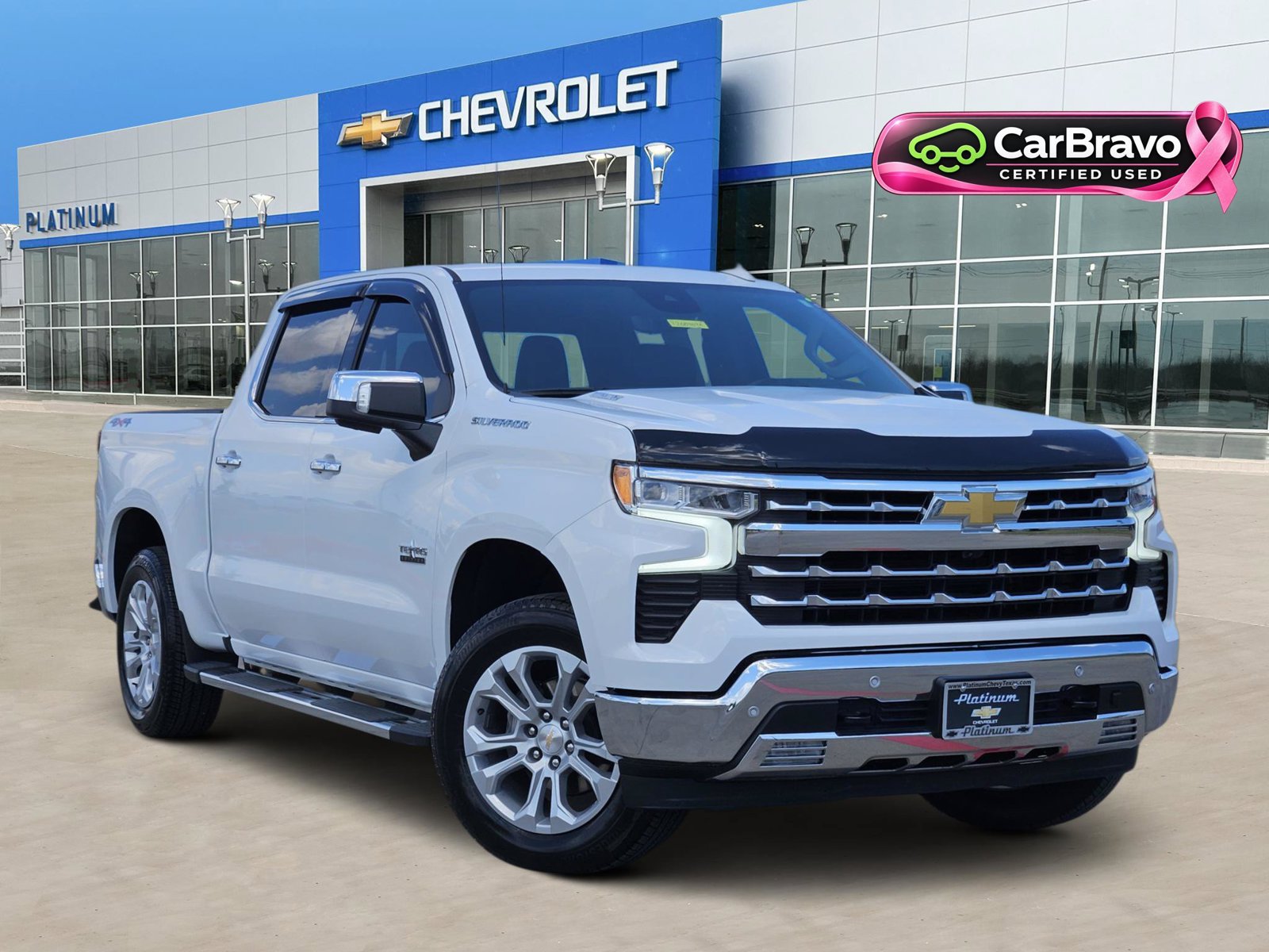 Certified 2025 Chevrolet Silverado 1500 LTZ w/ LTZ Premium Texas Edition AWD/4WD 360° Tour