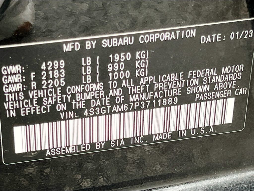 Used 2023 Subaru Impreza 2.0i Sport AWD/4WD image 32