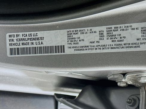 Used 2025 RAM 1500 Laramie RWD image 12