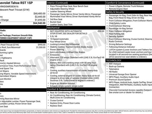 Used 2021 Chevrolet Tahoe RST AWD/4WD image 25