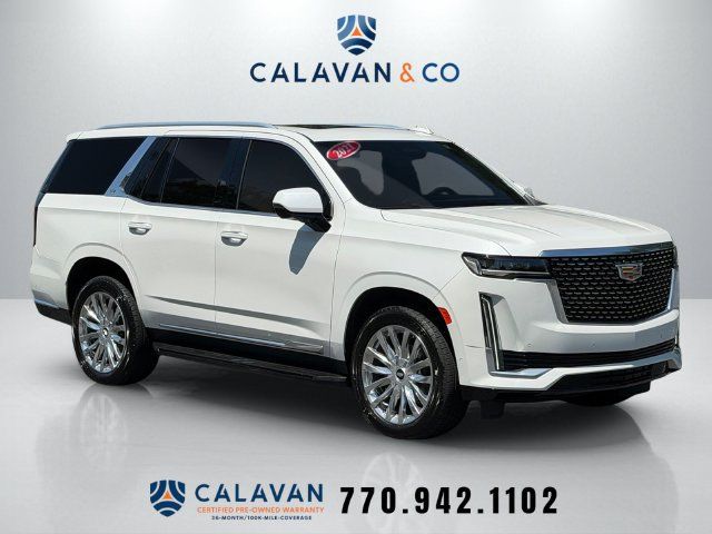 Used 2021 Cadillac Escalade Premium Luxury w/ Performance Package AWD/4WD image 1