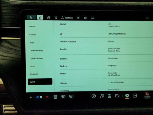 Used 2022 Rivian R1S Launch Edition Quad AWD/4WD image 16