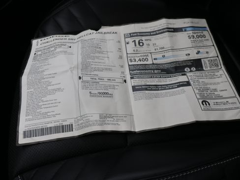 Used 2023 Dodge Challenger SRT Hellcat w/ Driver Convenience Group RWD image 58