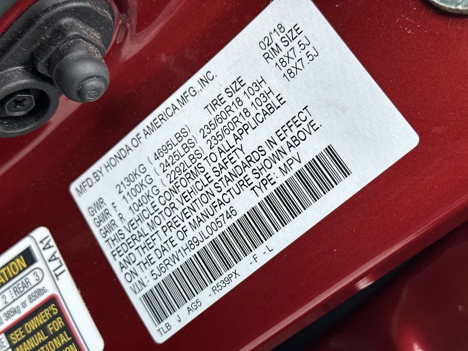 Used 2018 Honda CR-V EX-L image 22