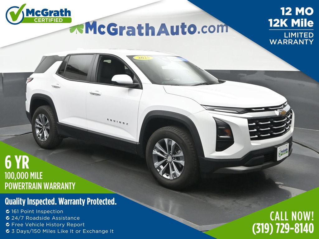 Used 2025 Chevrolet Equinox LT AWD/4WD image 1
