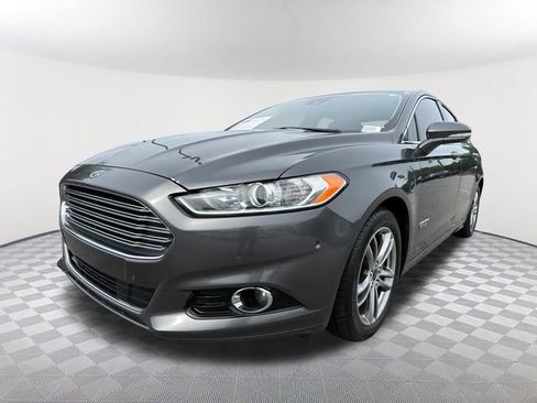 Used 2015 Ford Fusion Energi Titanium w/ Driver Assist Package FWD image 1
