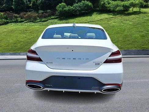 Certified 2025 Genesis G70 3.3T Advanced w/ Sport Prestige Package image 7