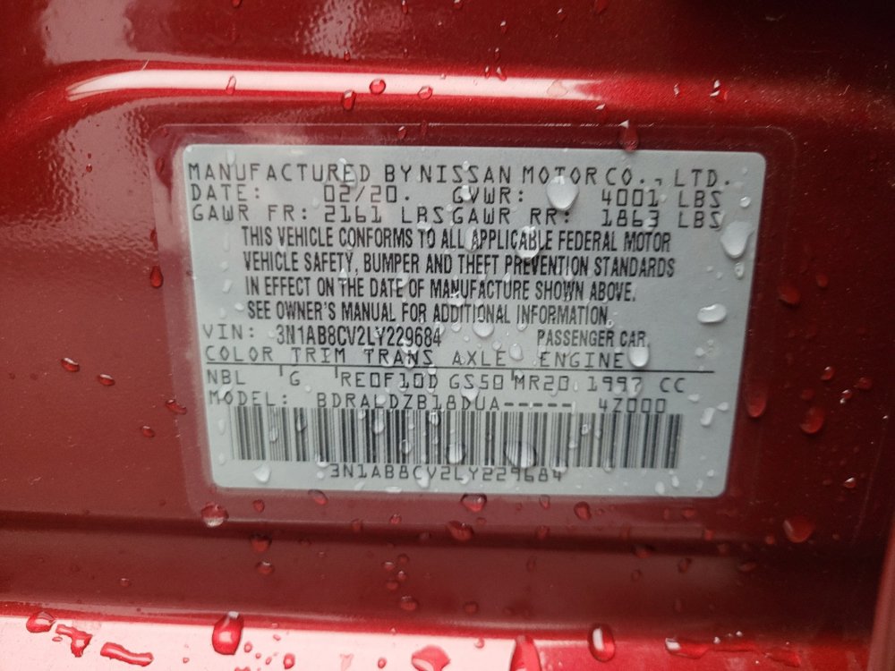 Used 2020 Nissan Sentra SV FWD image 33