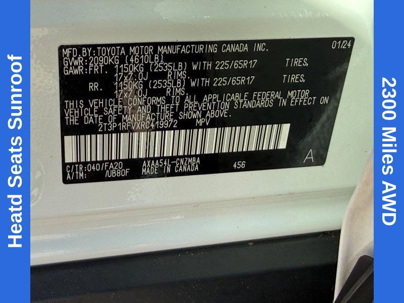 Used 2024 Toyota RAV4 XLE w/ Convenience Package AWD/4WD image 32
