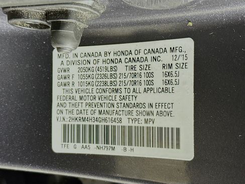 Used 2016 Honda CR-V LX image 36