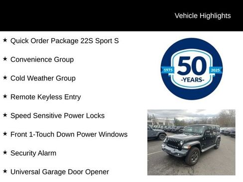 Certified 2021 Jeep Wrangler Unlimited Sport image 5