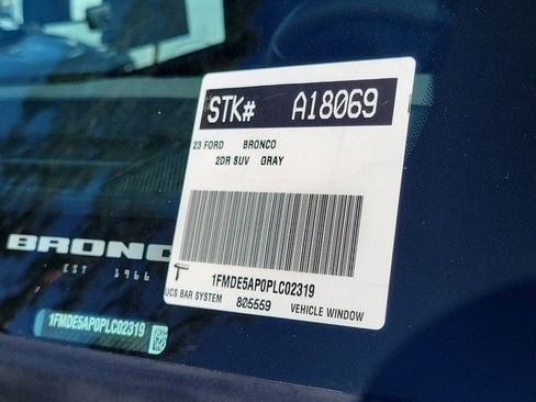 Certified 2023 Ford Bronco Black Diamond image 32