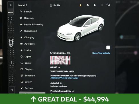 Used 2021 Tesla Model S Plaid AWD/4WD image 36
