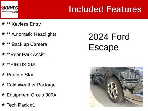 Used 2024 Ford Escape ST-Line w/ Tech Pack #1 AWD/4WD image 5