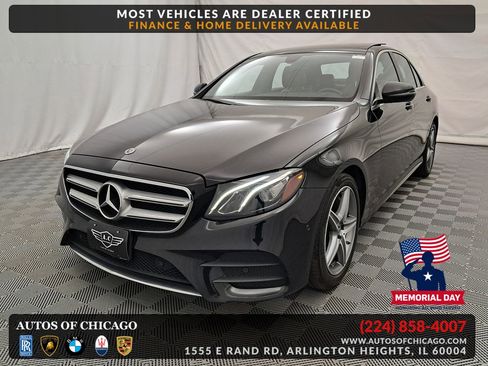 Used 2018 Mercedes-Benz E 400 4MATIC Sedan image 1