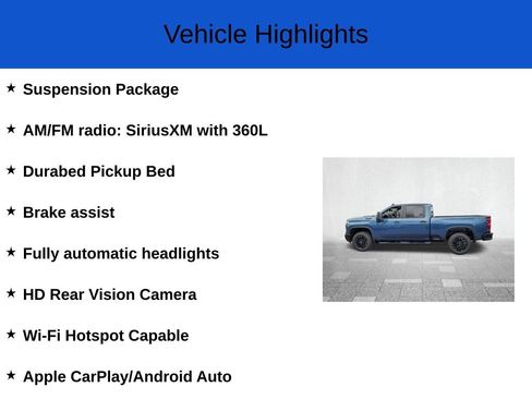 New 2026 Chevrolet Silverado 2500 Custom w/ Custom Value Package image 2