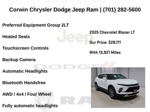 Used 2025 Chevrolet Blazer LT AWD/4WD image 6