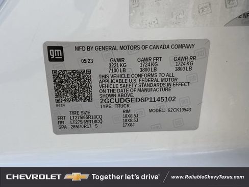 Used 2023 Chevrolet Silverado 1500 LTZ w/ LTZ Convenience Package II AWD/4WD image 39
