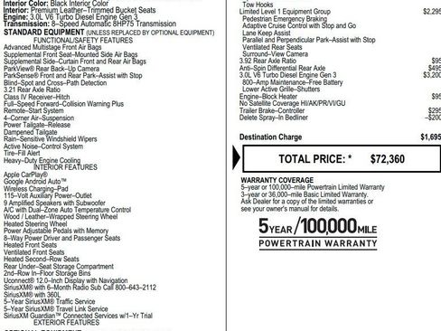 Used 2021 RAM 1500 Limited w/ Night Edition image 2