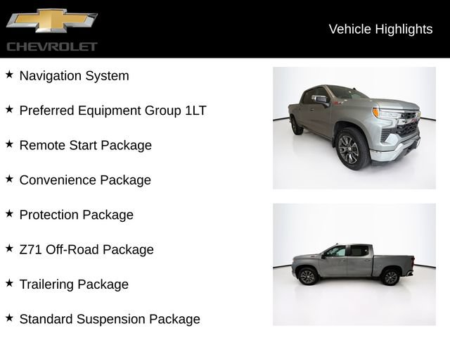 Certified 2024 Chevrolet Silverado 1500 LT w/ Z71 Off-Road Package AWD/4WD image 5