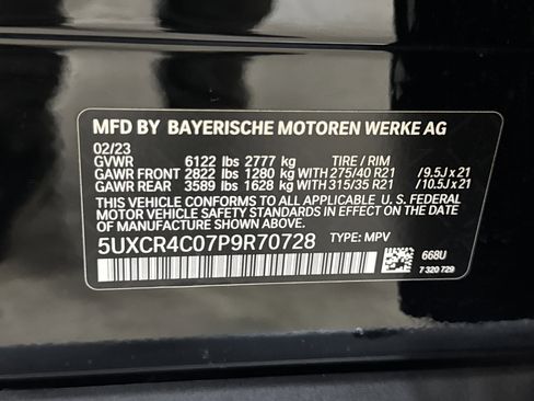 Used 2023 BMW X5 sDrive40i w/ Parking Assistance Package RWD image 38