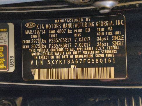 Used 2015 Kia Sorento LX image 33