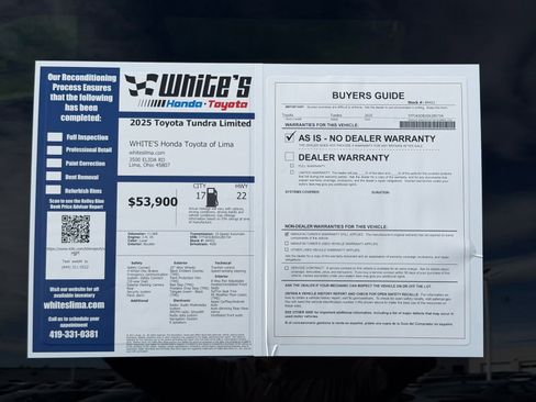 Used 2025 Toyota Tundra Limited AWD/4WD image 37