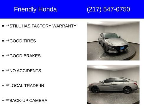 Used 2023 Hyundai Elantra Blue w/ Preferred Accessory Package image 6