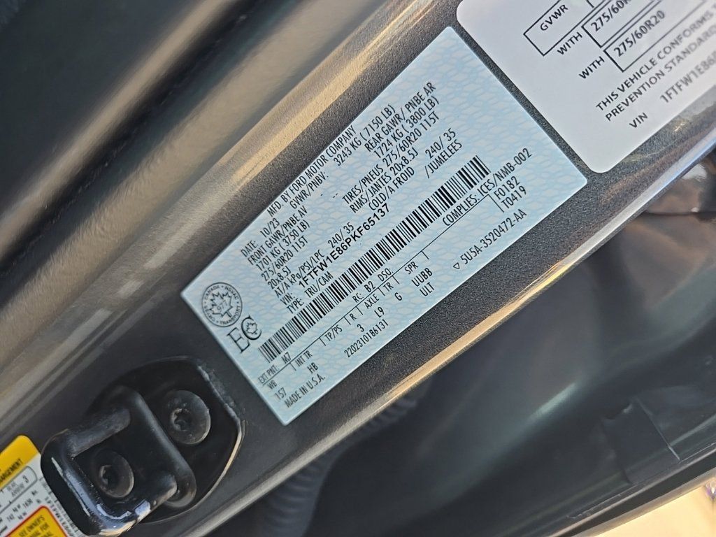 Used 2023 Ford F150 Lariat w/ Equipment Group 502A High AWD/4WD image 15