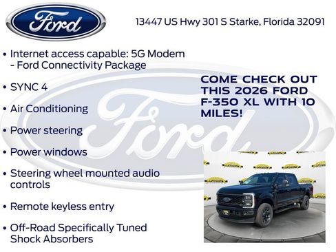 New 2026 Ford F350 XL w/ STX Appearance Package image 25