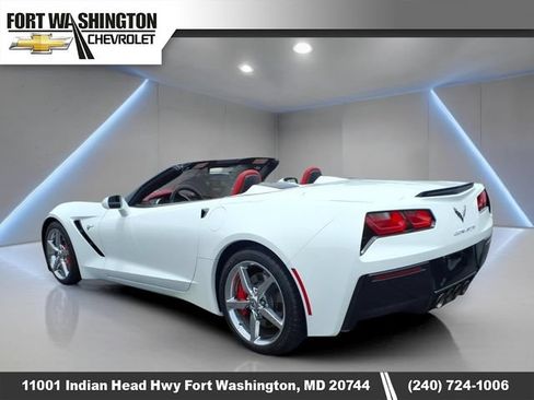 Certified 2014 Chevrolet Corvette Stingray Convertible w/ 3LT Preferred Equipment Group RWD image 4