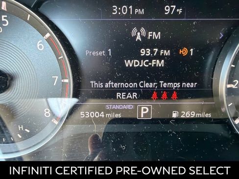 Certified 2020 INFINITI QX50 Luxe w/ Navigation Package FWD image 2