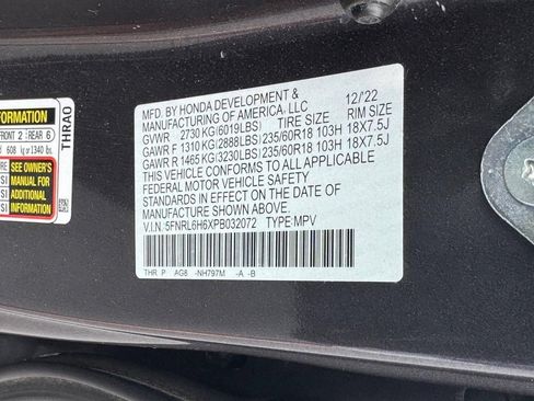 Used 2023 Honda Odyssey EX-L image 28