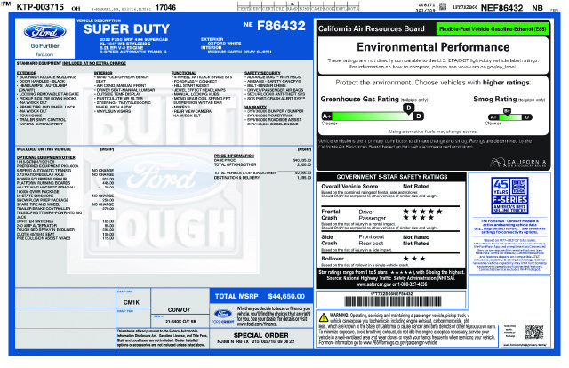 Certified 2022 Ford F250 XL w/ Power Equipment Group AWD/4WD image 39