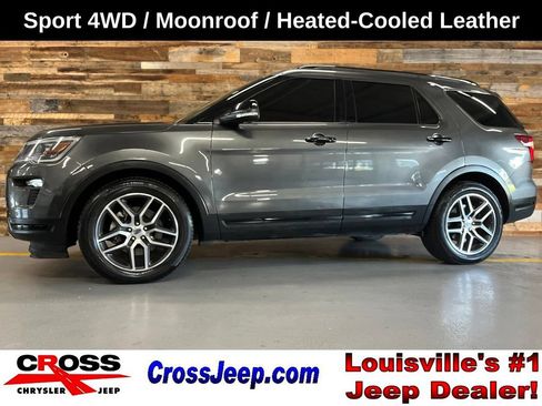 Used 2018 Ford Explorer Sport w/ Equipment Group 401A AWD/4WD image 1