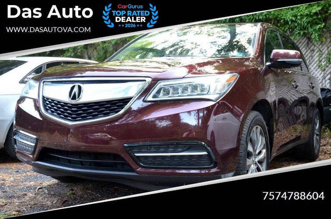 Used 2014 Acura MDX w/ Technology Package AWD/4WD image 1