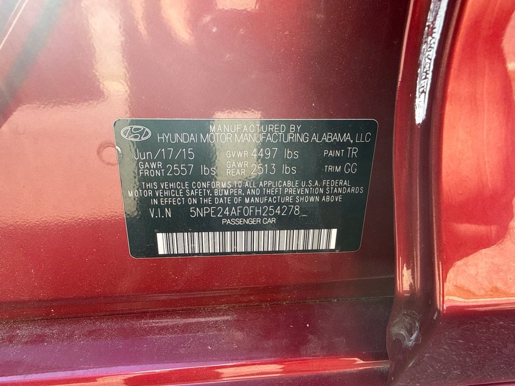 Used 2015 Hyundai Sonata SE FWD image 13