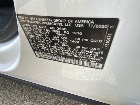 Used 2021 Volkswagen Atlas SE AWD/4WD image 68