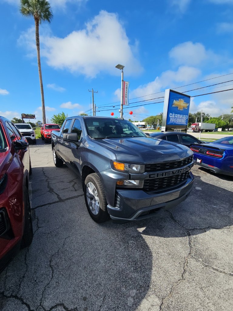 Used 2021 Chevrolet Silverado 1500 Custom RWD image 1