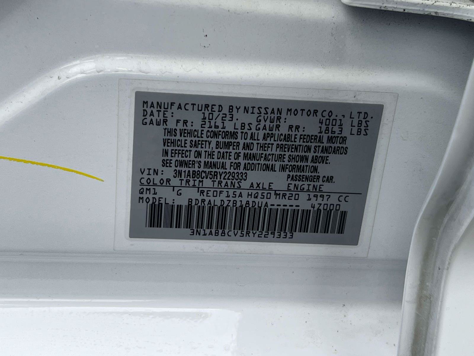Used 2024 Nissan Sentra SV FWD image 27
