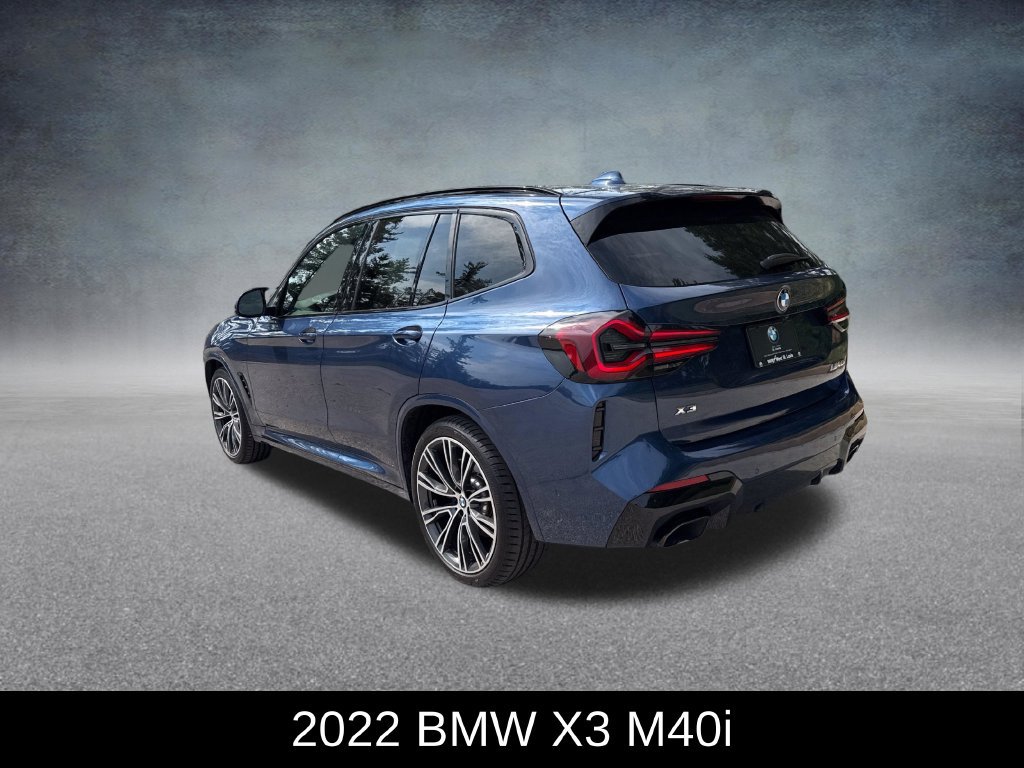 Used 2022 BMW X3 M40i AWD/4WD image 3