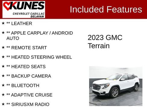 Used 2023 GMC Terrain SLT image 3