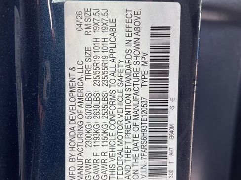 New 2026 Honda CR-V Sport Touring image 5
