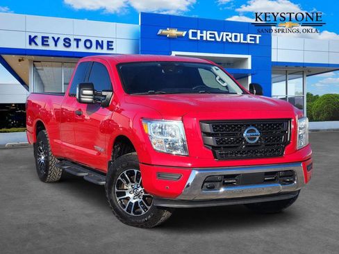 Used 2022 Nissan Titan SV w/ SV Utility Package image 1