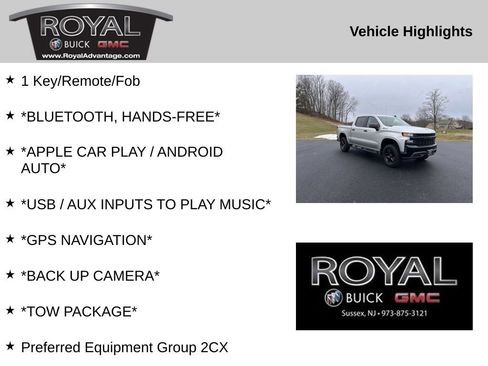 Used 2020 Chevrolet Silverado 1500 Custom Trail Boss w/ Custom Convenience Package image 4