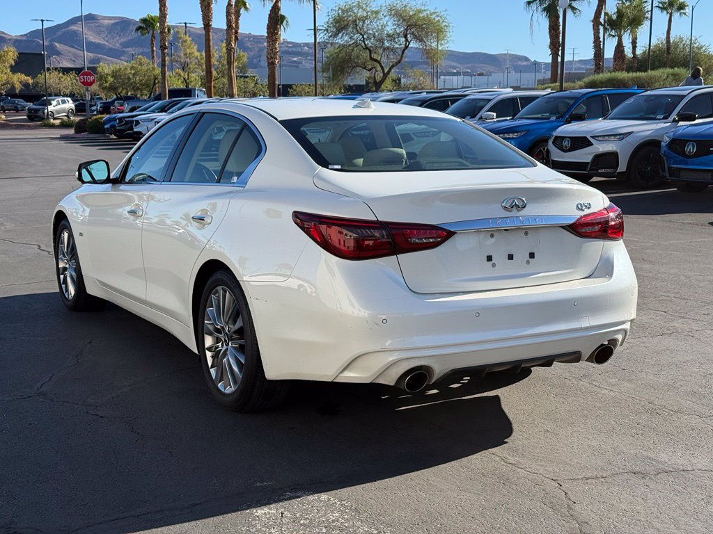 Used 2020 INFINITI Q50 Luxe w/ Essential Package (3.0T Luxe) RWD image 2