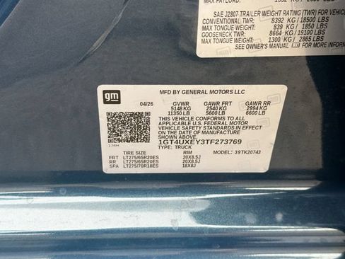 New 2026 GMC Sierra 2500 Denali Ultimate AWD/4WD image 25