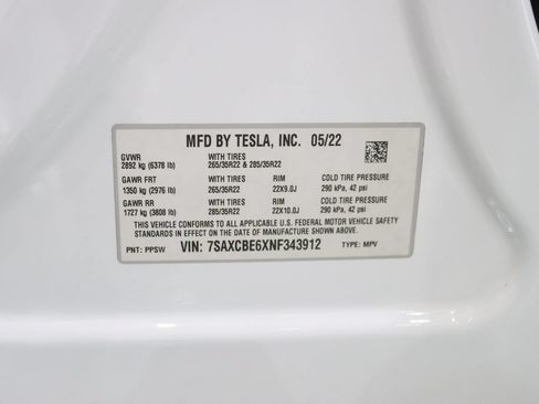 Used 2022 Tesla Model X Plaid AWD/4WD image 41