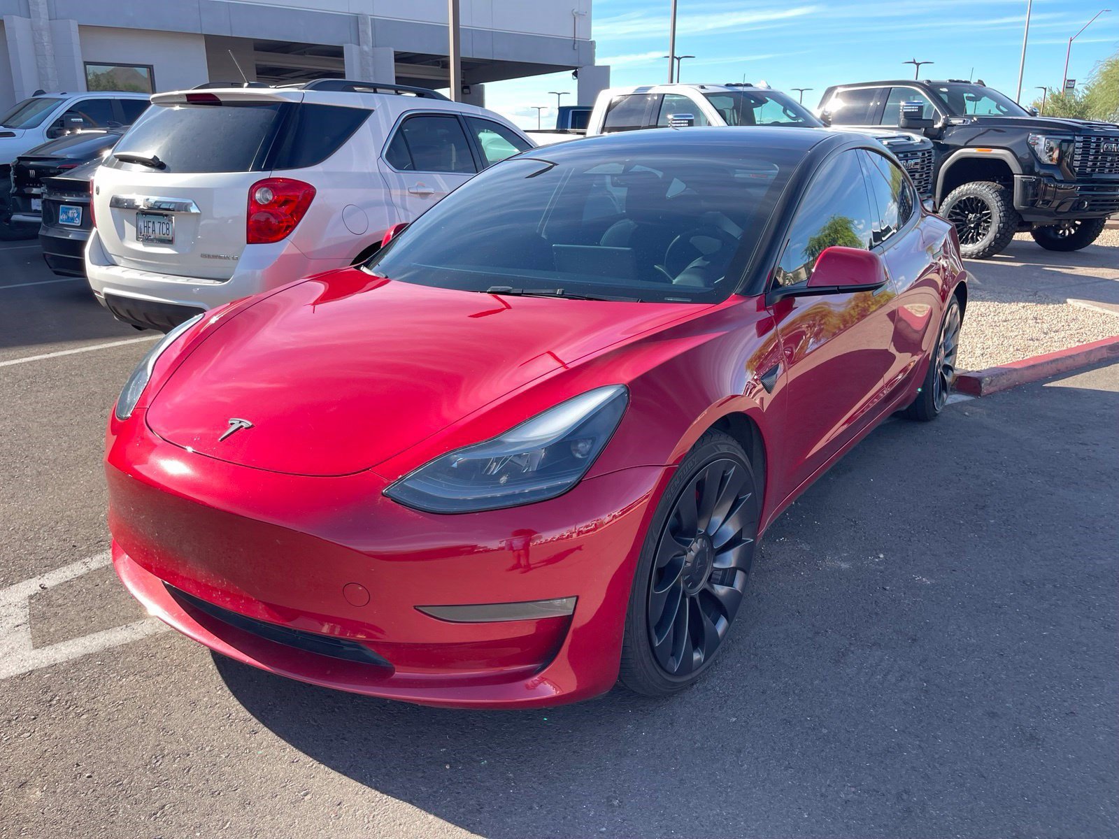Used 2023 Tesla Model 3 Performance AWD/4WD image 2