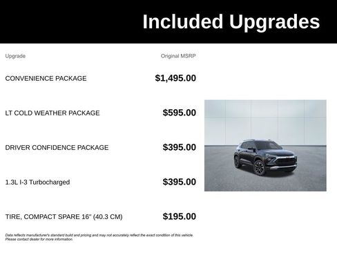 New 2026 Chevrolet TrailBlazer LT w/ Convenience Package FWD image 6